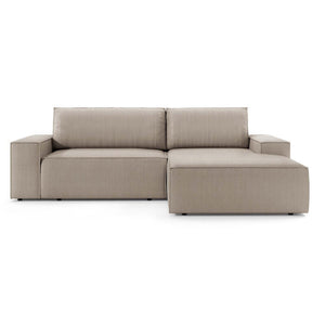 Ecksofa Sofa Dolce rechte Ecke beige