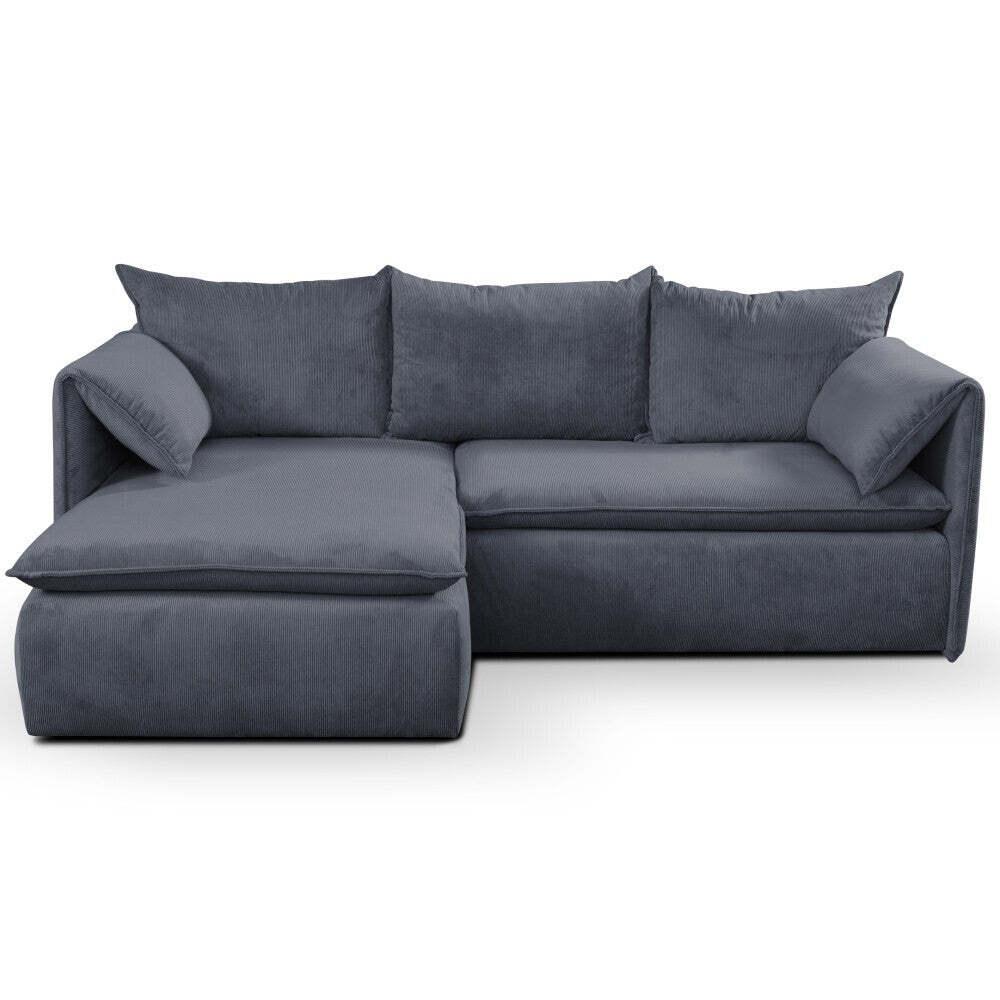 Ecksofa Sofa Santarem linke Ecke grau