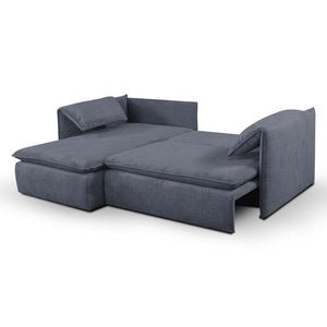 Ecksofa Sofa Santarem linke Ecke grau