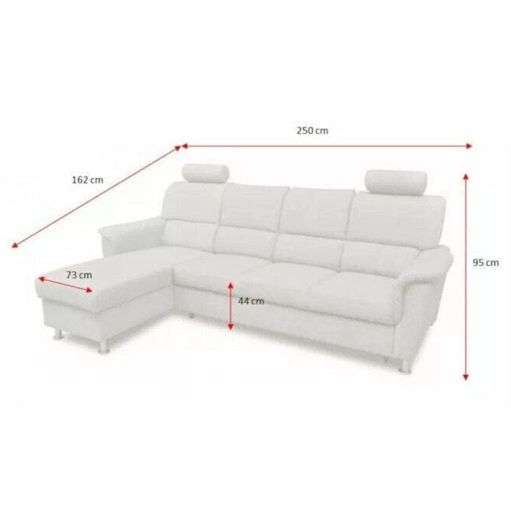 Ecksofa Duo Panama Sofa linke Ecke braun - afryka 723